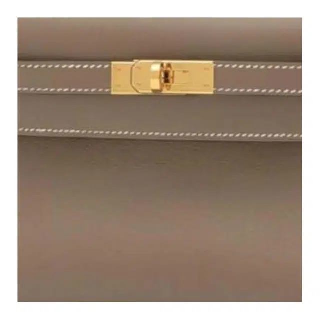 HERMES Mini Kelly Swift 18 Etoupe