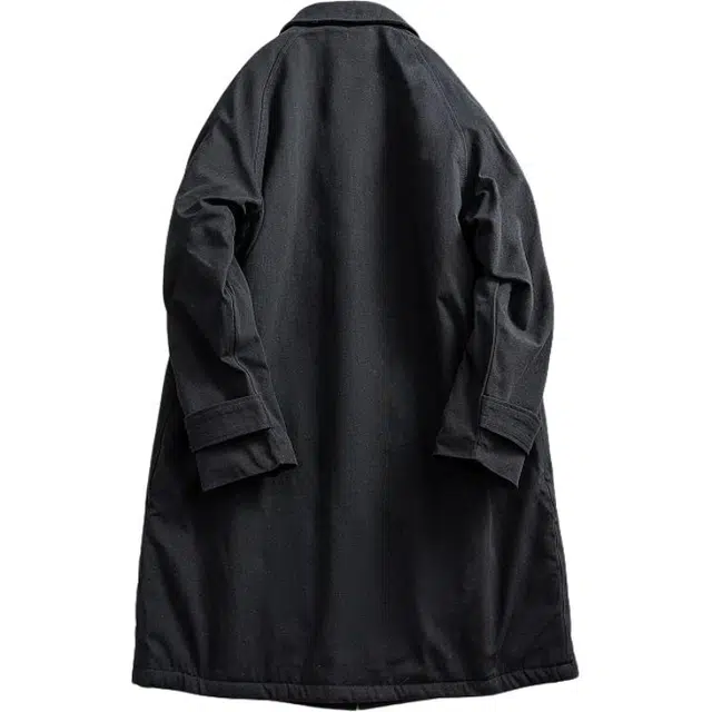 宫奴 日系复古潮牌简约纯色百搭休闲加厚中长款风衣棉服 男女同款