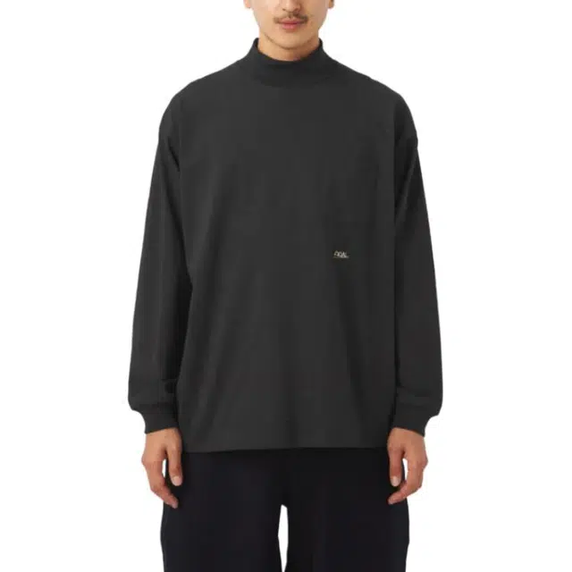 nanamica FW25 OOAL Mock Neck LS Tee T