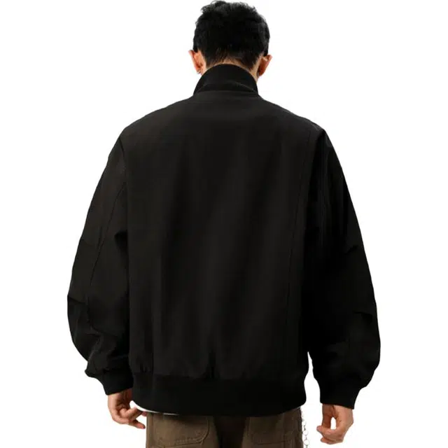 单爵 飞行员外套男秋季痞帅高级感立领美式夹克 男女同款