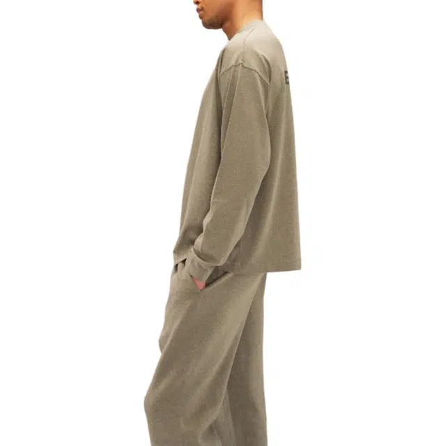 Fear of God Essentials SS25 25 PRING DROP1 CLASSIC FIT LONG SLEEVE T HOMESTEAD HEATHER ESSENTIALS FEAR OF GODT
