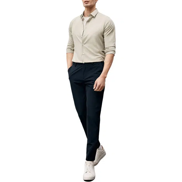 丹宁哲学 通勤百搭商务绅士 丝滑莫代尔抗皱面料衬衫 男款