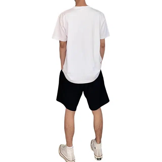 单爵 美式速干运动纯色薄款健身跑步五分休闲短裤 男女同款