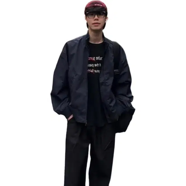黑马漫画 美式立领飞行员外套男秋季硬汉穿搭短款三防廓形夹克 男女同款