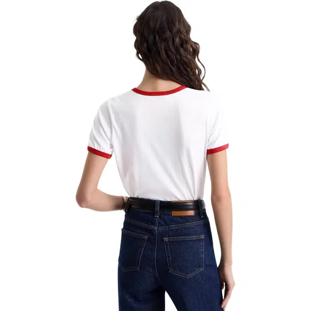 SPORTY RICH Beverly Hills Crest Soft Ringer SS25 T