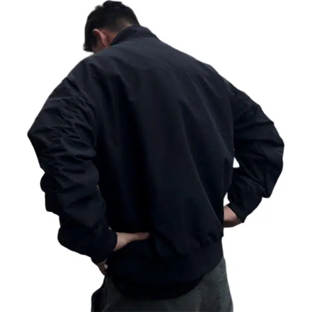 黑马漫画 立领飞行员外套男款秋季美式三防工装衣痞帅夹克 男女同款