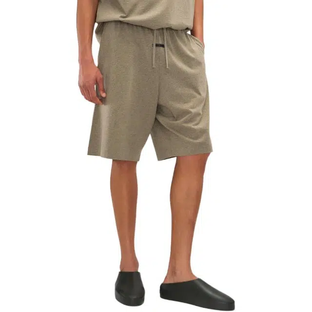 Fear of God Essentials SS25 25 PRING DROP1 BASKETBALL FLEECE SHORT W HOMESTEAD HEATHER ESSENTIALS FEAR OF GOD