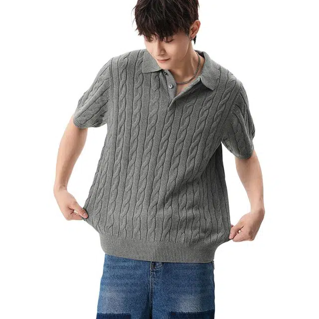 YICHEN boxycleanfitPolo