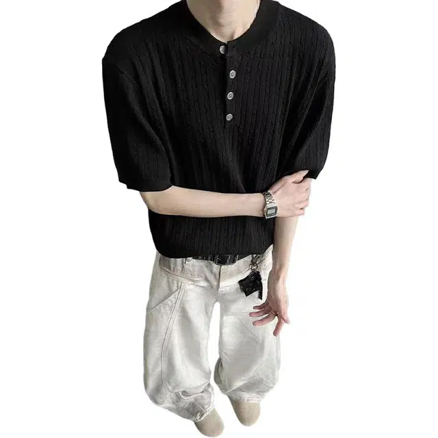 YICHEN cleanfitPolo