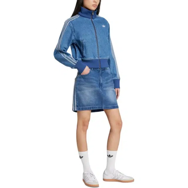 adidas originals 3-Stripes Denim Mini