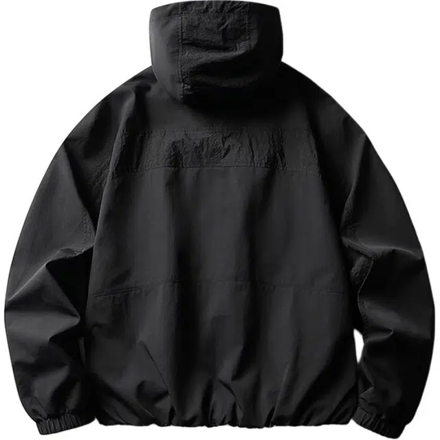 宫奴 户外机能防风多口袋轻量化抗撕裂登山服外套运动连帽夹克 男女同款