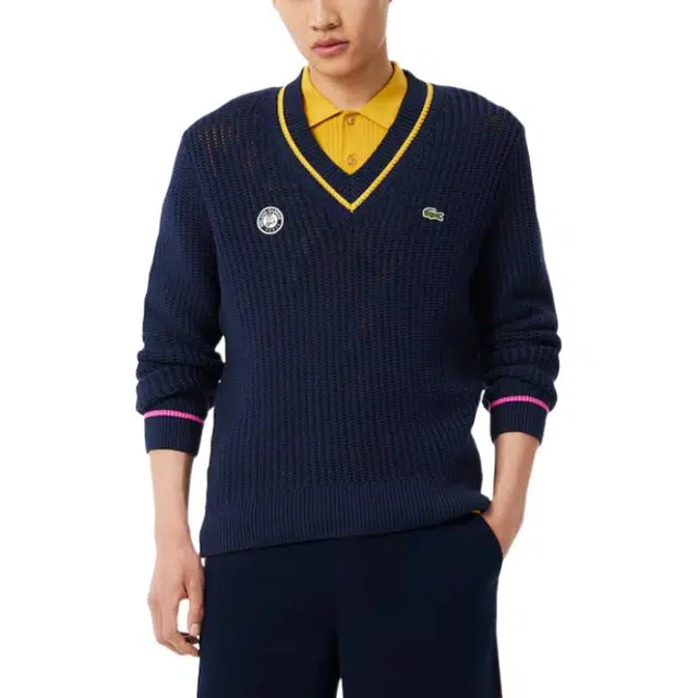 LACOSTE SS25 Roland-Garros V