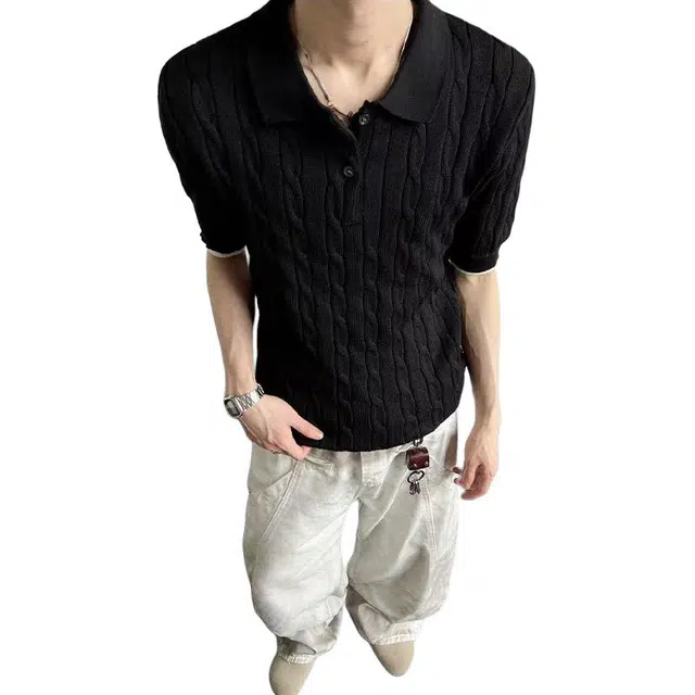 YICHEN boxycleanfitPolo