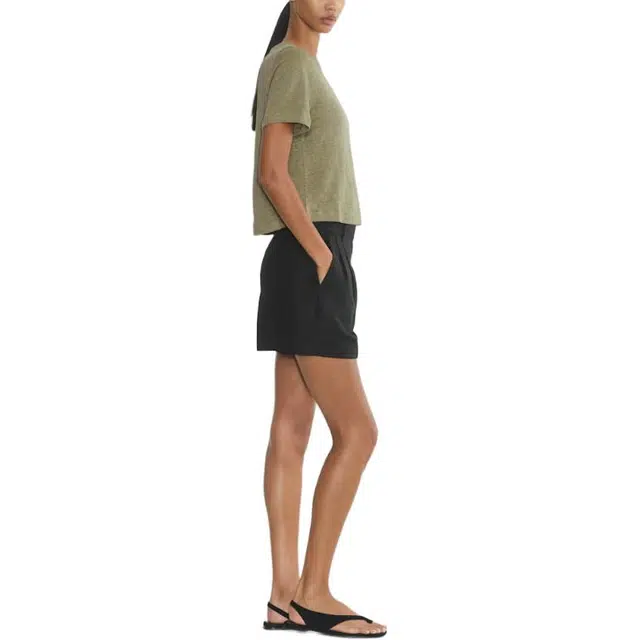 ARITZIA SS25 Babaton Loom Linen Function T-shirt T