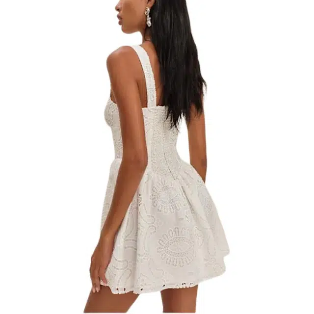 REFORMATION Daria Lace Dress