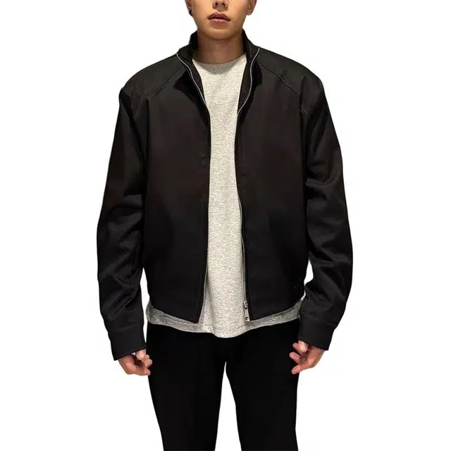 单爵 短宽西装外套男款高级感痞帅廓形棒球服美式立领夹克 男女同款