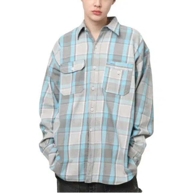 bowwow FW25 PAINTER'S FLANNEL SHIRT