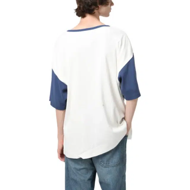 bowwow SS25 WEST POINT LOGO RIBBED SS CS T