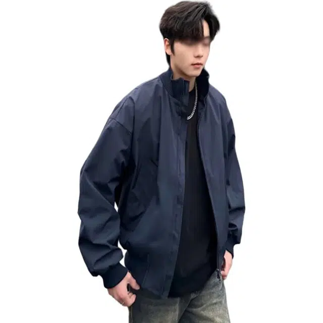 单爵 飞行员上衣男款春秋美式高街痞帅棒球服潮牌夹克 男女同款