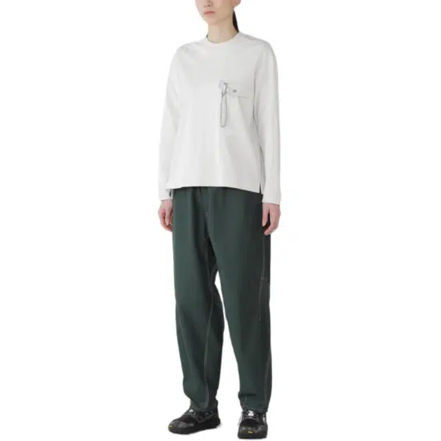 and wander FW25 heavy cotton pocket LS T T