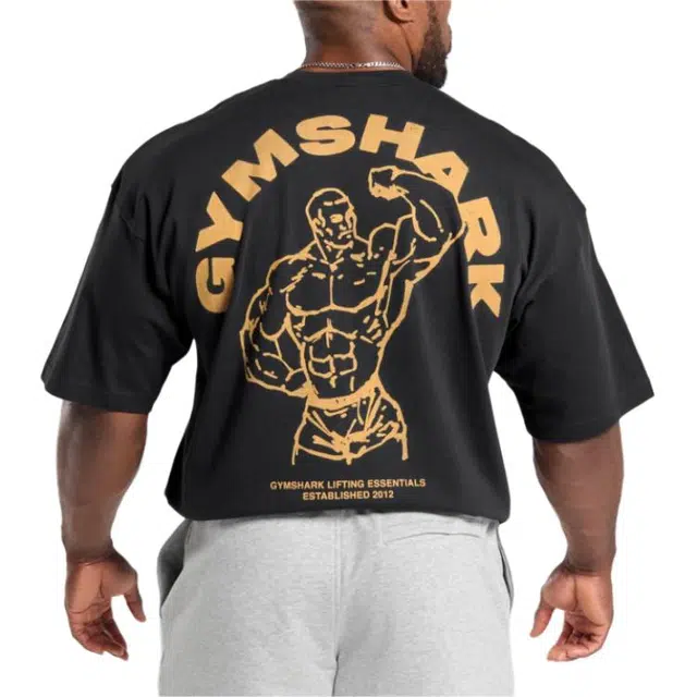 GYMSHARK Bodybuilding Graphic T