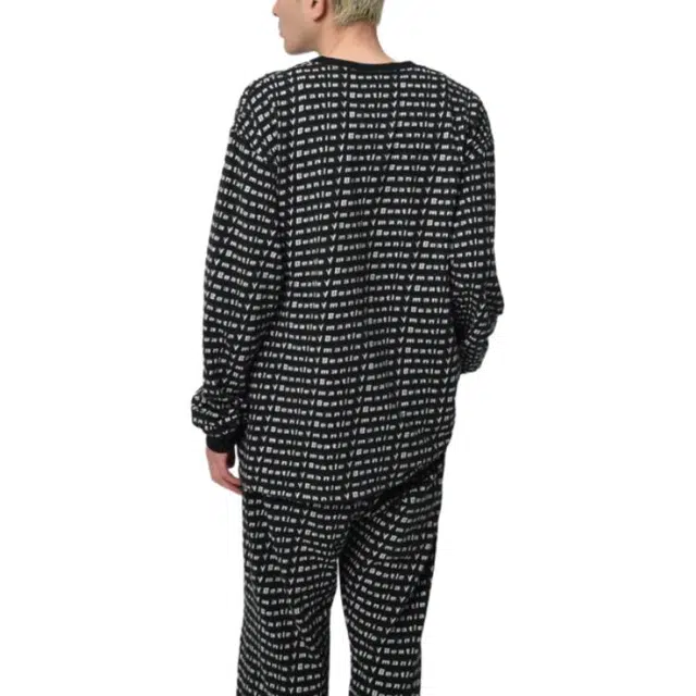 bowwow SS25 BEATLE MANIA LOVE JACQUARD LS