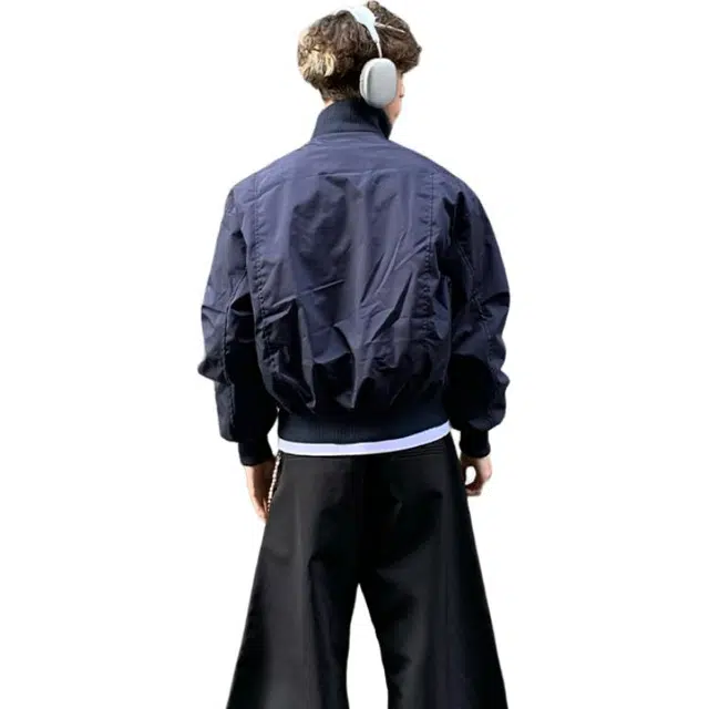 单爵 美式飞行外套男款秋季高级感痞帅工装短款夹克 男女同款