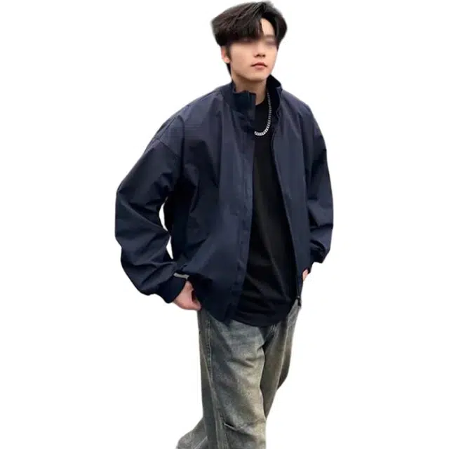 单爵 飞行员上衣男款春秋美式高街痞帅棒球服潮牌夹克 男女同款