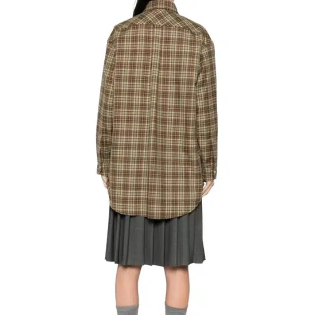 Miu Miu FW25 Plaid Shirt