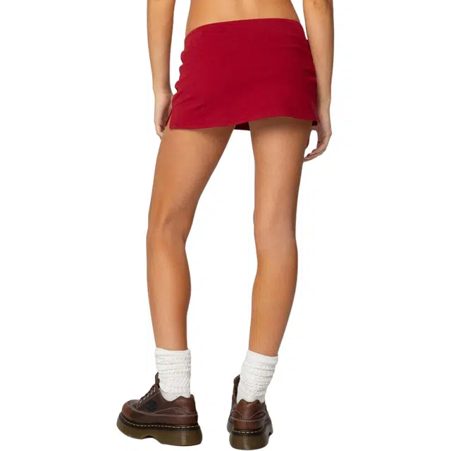 edikted Bayside Slitted Micro Skort