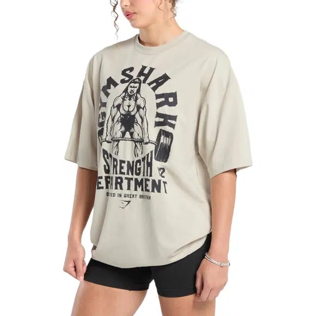 GYMSHARK Strength Department Graphic T