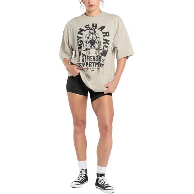 GYMSHARK Strength Department Graphic T