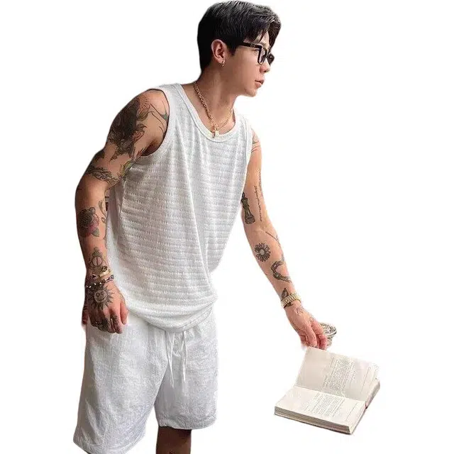 单爵 简约经典基础款运动背心 男女同款