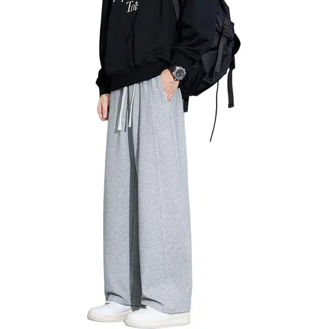 金盾 潮流直筒宽松长裤休闲裤 男款