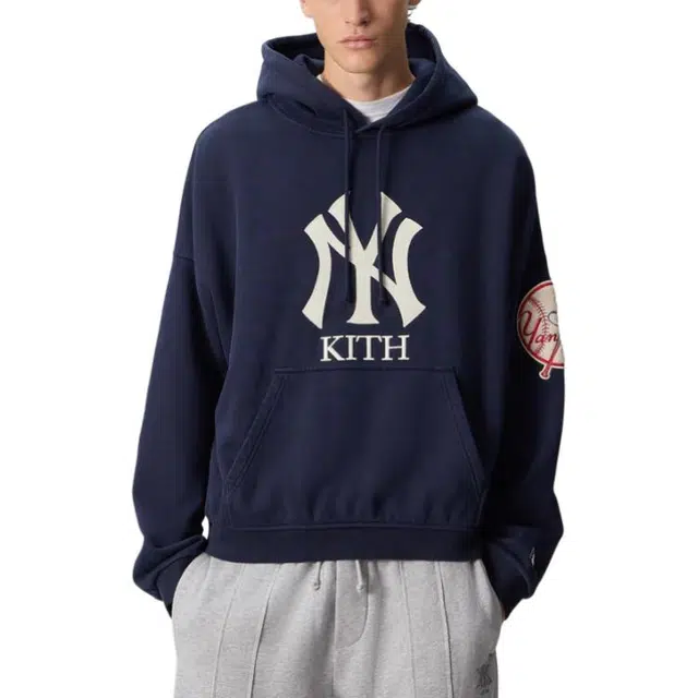 KITH FW25 Plush Fleece Cropped Braxton Hoodie