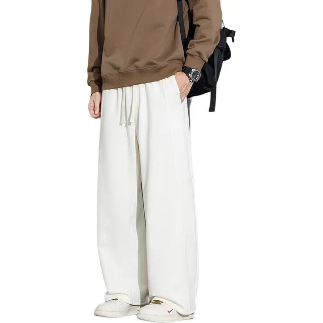 金盾 潮流直筒宽松长裤休闲裤 男款