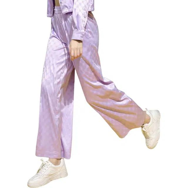 安娜苏 印花阔腿防晒休闲裤 女款