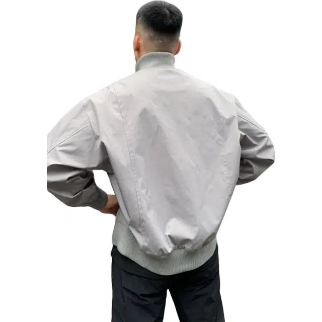 单爵 立领飞行员外套男款秋季美式硬汉穿搭高级感哈灵顿短夹克 男女同款