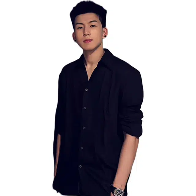 单爵 长袖衬衣男款秋季痞帅高级感西装衬衫 男女同款