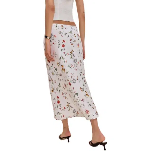 REFORMATION Layla Linen Skirt