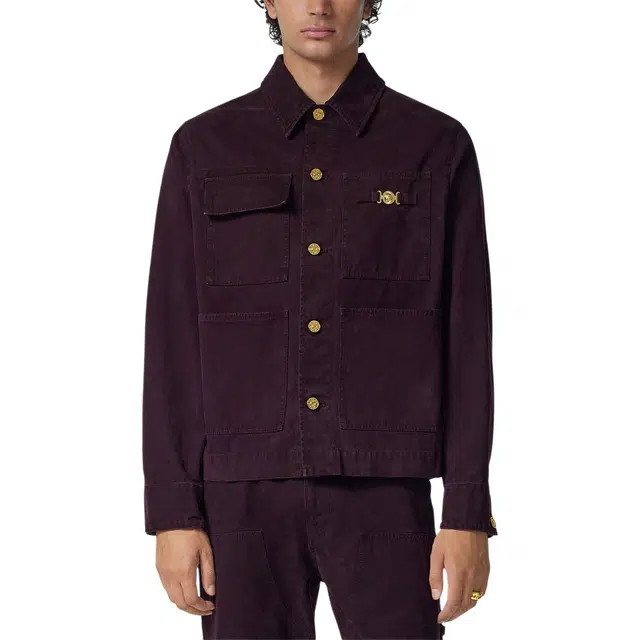 VERSACE JEANS Overdyed Canvas Carpenter FW24