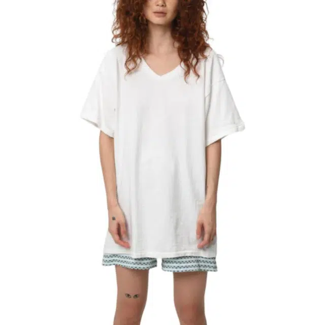bowwow SS25 8812 V-NECK TEE VT