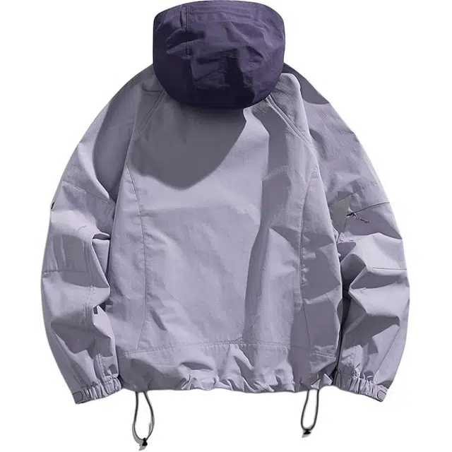 宫奴 山系机能连帽衣外套户外防水轻量化登山服运动夹克 男女同款