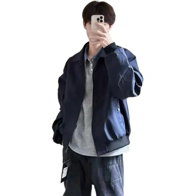 单爵 外套男春秋季美式翻领棒球服痞帅飞行员夹克棉服 男女同款