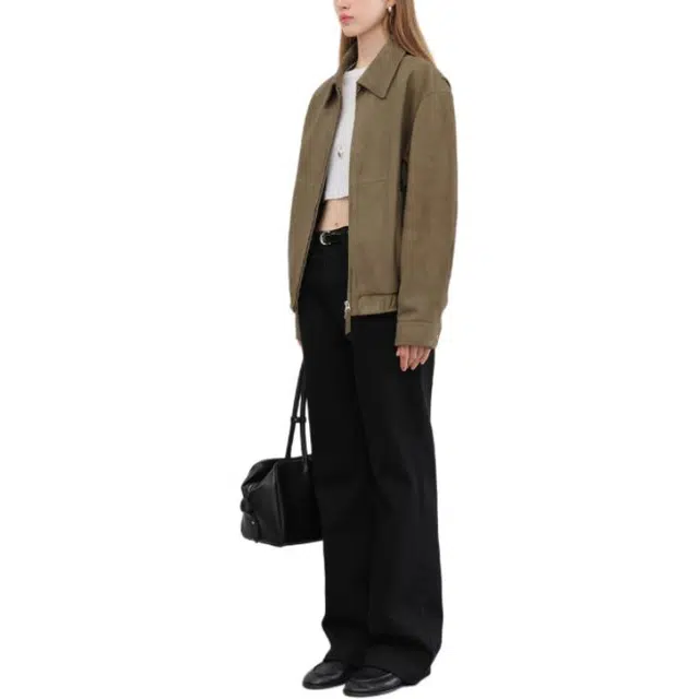 Dunst RELAXED FLARE JEANS BLACK