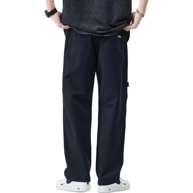 希越 时尚舒适百搭宽松直筒休闲裤 男款