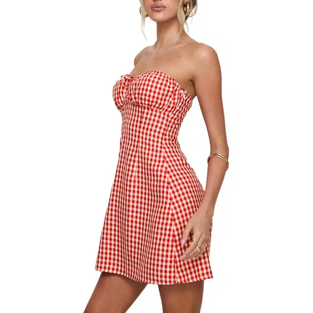 PRINCESS POLLY Double Date Mini Dress