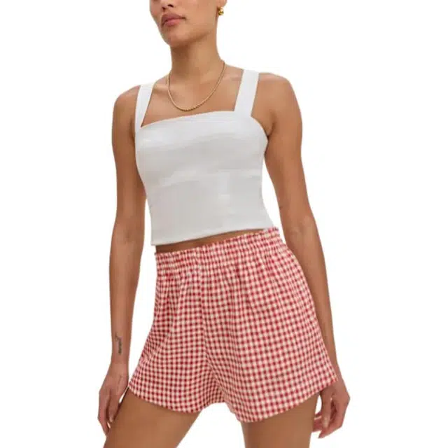 REFORMATION Mila Linen Short