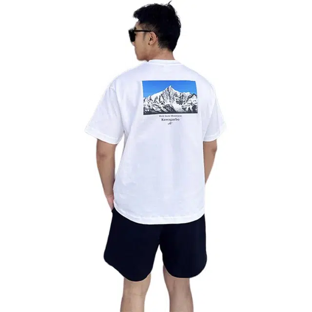 拓菲 薄款外穿纯色运动沙滩裤子五分休闲短裤 男女同款