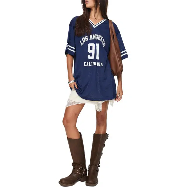 PRINCESS POLLY Michail Jersey Dress V